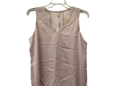 Top Sleeveless By Express In Pink, Size: S Online