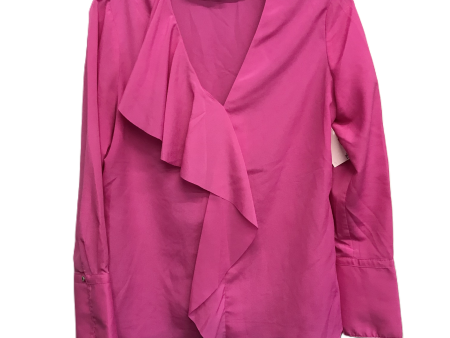 Top Long Sleeve By Banana Republic In Pink, Size: M Online Sale