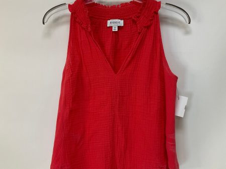 Red Top Sleeveless Evereve, Size Xs on Sale