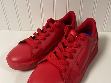 Shoes Sneakers By Champion In Red, Size: 8.5 on Sale