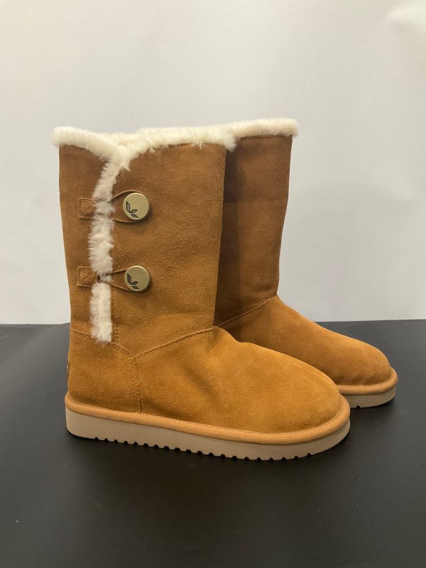 Boots Snow By Koolaburra By Ugg In Brown, Size: 6 Online now