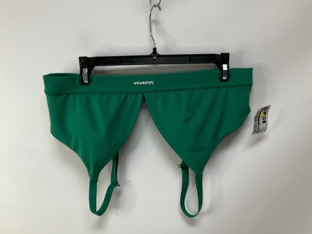 Athletic Bra By Lululemon In Green, Size: 12 on Sale