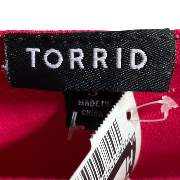 Top Sleeveless By Torrid In Pink, Size: 3x Discount