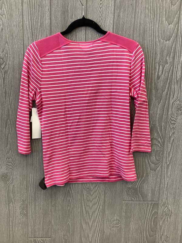 Top 3 4 Sleeve By Chaps In Pink, Size: Petite  M For Discount