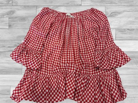 Top 3 4 Sleeve By Beachlunchlounge In Checked, Size: S For Discount