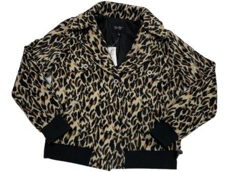 Jacket Other By Jessica Simpson In Animal Print, Size: S For Cheap