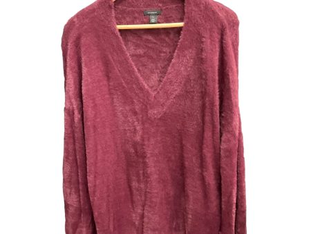 Sweater By Halogen In Red, Size: 1x Discount