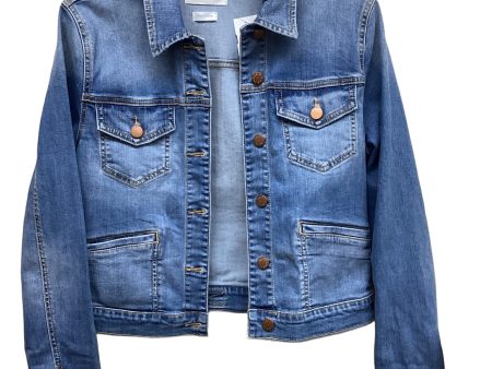 Jacket Denim By Level 99 In Blue Denim, Size: S on Sale