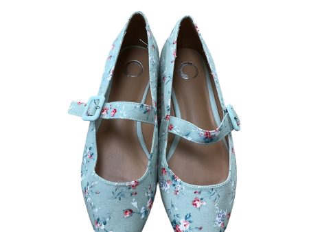 Shoes Flats By Cato In Floral Print, Size: 9 Hot on Sale