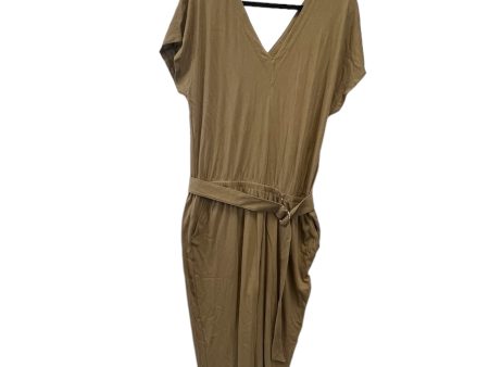 Jumpsuit Designer By Atm In Tan, Size: L Online Hot Sale