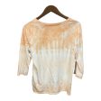 Top 3 4 Sleeve By Chicos In Tie Dye Print, Size: S For Sale