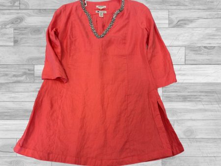 Tunic 3 4 Sleeve By Cmc In Coral, Size: S Sale