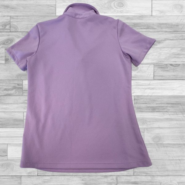 Athletic Top Short Sleeve By Lady Hagen In Purple, Size: Xs Online Hot Sale