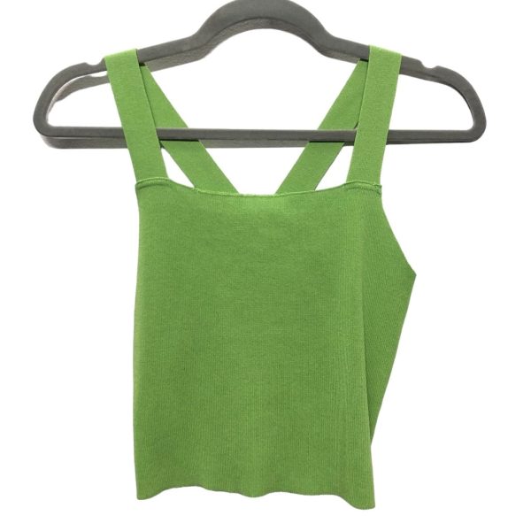 Top Sleeveless By Clothes Mentor In Green, Size: M Hot on Sale