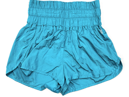 Athletic Shorts By Free People In Teal, Size: M Sale