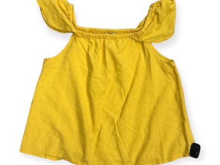 Top Sleeveless By J. Crew In Yellow, Size: S Online now