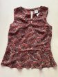 Blouse Sleeveless By Cabi In Floral, Size: S For Cheap