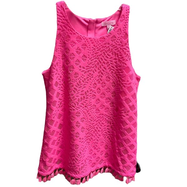 Top Sleeveless By Lilly Pulitzer In Pink, Size: Xs Online Sale