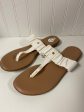 Sandals Flats By Aerosoles In White, Size: 9 For Cheap