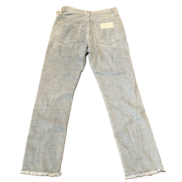 Blue Denim Jeans Straight By Adriano Goldschmied, Size: 2 Supply