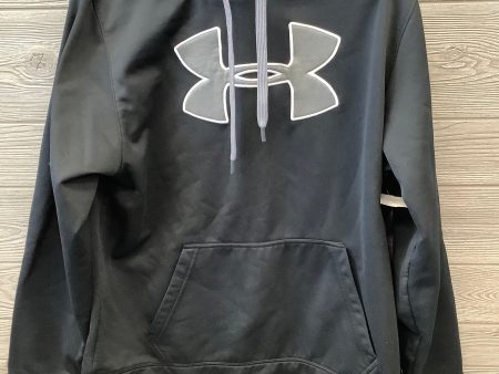 Athletic Sweatshirt Hoodie By Under Armour In Black, Size: L Online Hot Sale