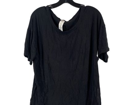 Athletic Top Short Sleeve By Joy Lab In Black, Size: S Fashion