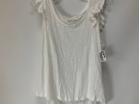 White Top Sleeveless Pilcro, Size L For Discount