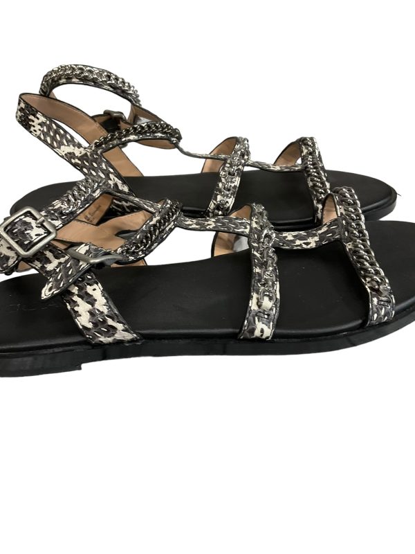 Sandals Designer By Coach In Animal Print, Size: 9.5 Online