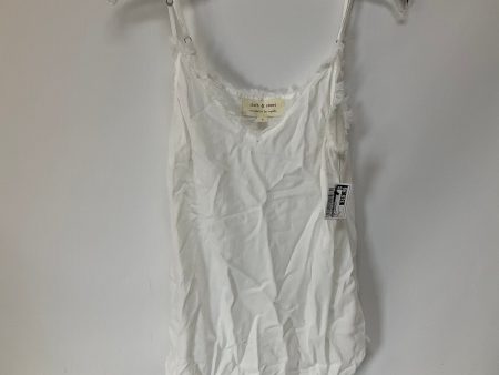 White Top Sleeveless Cloth & Stone, Size S For Discount