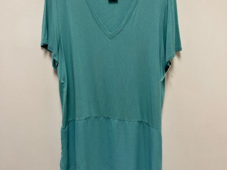 Tunic Short Sleeve By Premise In Green, Size: Xl Online now