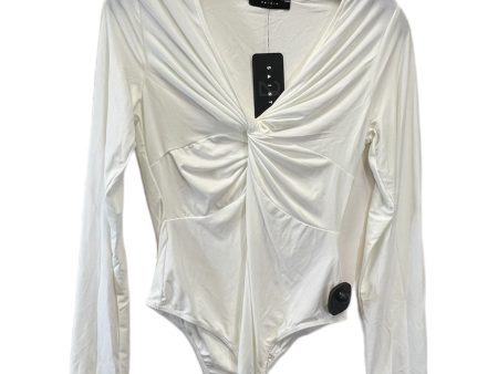 Bodysuit By 21 Saints In White, Size: M Online Sale