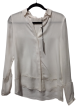 Blouse Long Sleeve By Elie Tahari In White, Size: Xs For Cheap