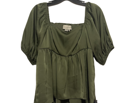 Green Top Short Sleeve By Sachin & Babi, Size: S Online Hot Sale