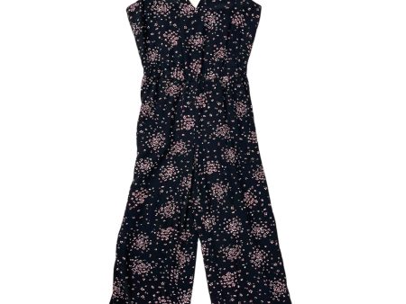 Jumpsuit By Loft In Black & Pink, Size: S Sale