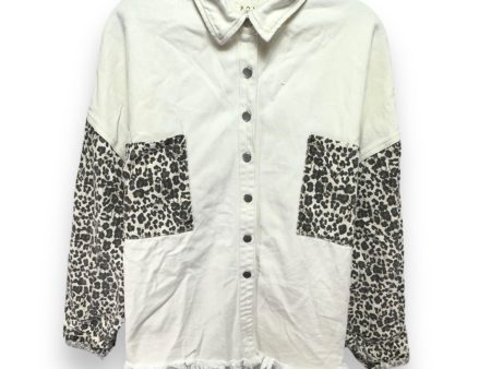 Jacket Shirt By Pol In Cream, Size: S For Cheap