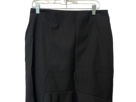 Skirt Midi By White House Black Market In Black, Size: 12 Sale