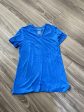 Top Short Sleeve By Time And Tru In Blue, Size: S Online Sale