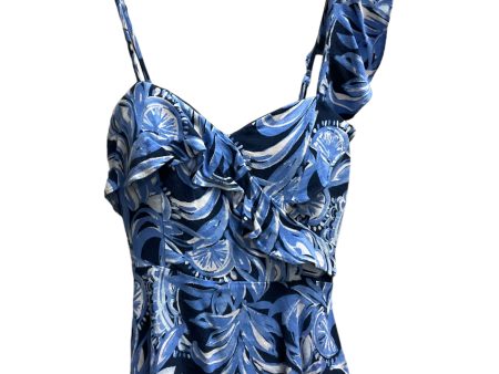 Top Sleeveless By Lilly Pulitzer In Blue, Size: L Fashion