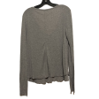 Grey Top Long Sleeve Basic By Free People, Size: L Online