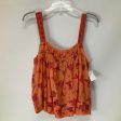 Orange Top Sleeveless Anthropologie, Size S Discount