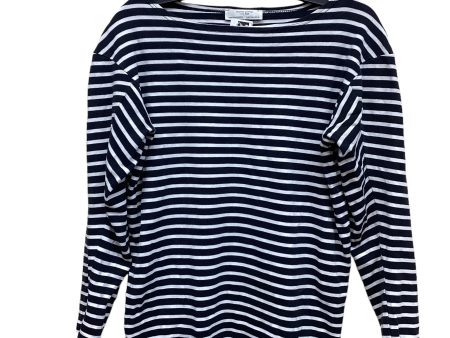 Top Long Sleeve By Zara In Striped Pattern, Size: S For Discount