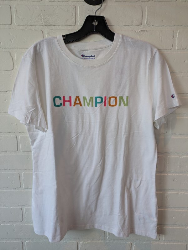 Top Short Sleeve Basic By Champion In White, Size: M Online now