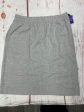 Skirt Mini & Short By Basic Editions In Grey, Size: L on Sale