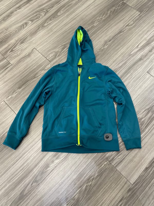 Athletic Jacket By Nike Apparel In Green, Size: Xl Sale