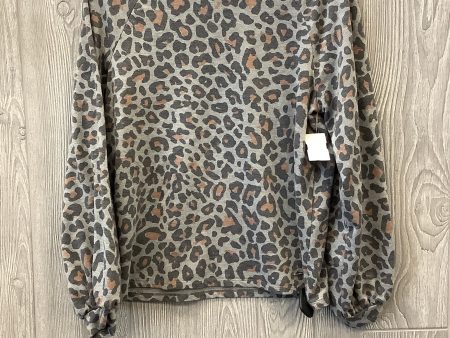 Top Long Sleeve By Anne Klein In Animal Print, Size: M Online Sale