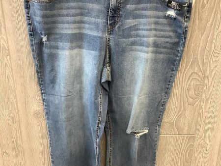 Jeans Boot Cut By Clothes Mentor In Blue, Size: 20 Fashion