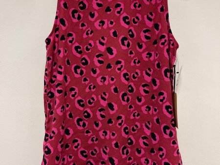 Top Sleeveless By Halogen In Animal Print, Size: S For Discount