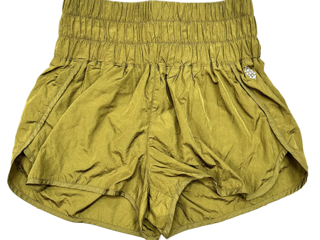 Athletic Shorts By Free People In Green, Size: M Discount