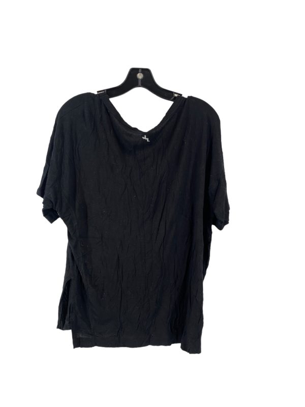 Athletic Top Short Sleeve By Joy Lab In Black, Size: S Fashion