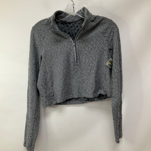 Athletic Jacket By Lululemon In Grey, Size: 4 Hot on Sale